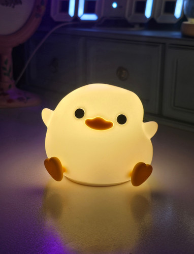 چراغ خواب سیلیکونی جوجه هفت رنگ با کیفیت