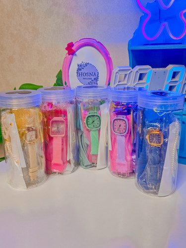 شیشه شانس صورتی بنفش کرم آبی سبز